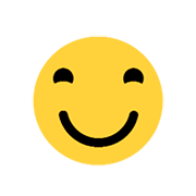 😊 Emoji Cara Feliz Con Ojos Sonrientes en Microsoft Windows 8.1.