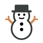 ⛄ Emoji Schneemann ohne Schneeflocken Microsoft Windows 8.1.