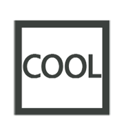 🆒 Emoji Wort „Cool“ in blauem Quadrat Microsoft Windows 8.1.