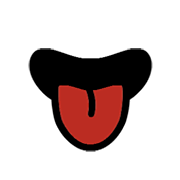 Emoji 👅 Lingua su Microsoft Windows 8.1.