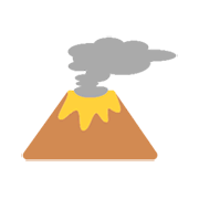 🌋 Emoji Vulcão na Microsoft Windows 8.1.