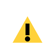 Émoji ⚠️ Symbole D’avertissement sur Microsoft Windows 8.1.