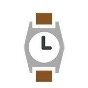⌚ Emoji Relógio De Pulso na Microsoft Windows 8.1.