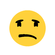Emoji 😩 Faccina Esausta su Microsoft Windows 8.1.