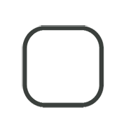 🔳 Emoji Botón Cuadrado Con Borde Blanco en Microsoft Windows 8.1.