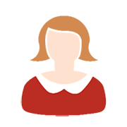 👩 Emoji Mujer en Microsoft Windows 8.1.