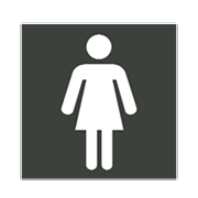 Émoji 🚺 Symbole Toilettes Femmes sur Microsoft Windows 8.1.