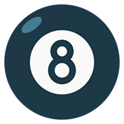 Emoji 🎱 Palla Da Biliardo su Mozilla Firefox OS 2.5.