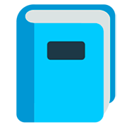 📘 Emoji Libro Azul en Mozilla Firefox OS 2.5.