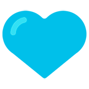 💙 Emoji Corazón Azul en Mozilla Firefox OS 2.5.
