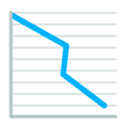 Emoji 📉 Grafico Con Andamento Negativo su Mozilla Firefox OS 2.5.
