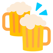 🍻 Emoji Jarras De Cerveza Brindando en Mozilla Firefox OS 2.5.