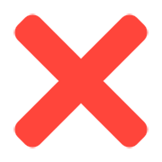 Emoji ❌ Croce su Mozilla Firefox OS 2.5.