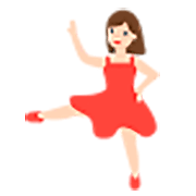 💃 Emoji tanzende Frau Mozilla Firefox OS 2.5.