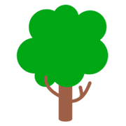 🌳 Emoji árbol De Hoja Caduca en Mozilla Firefox OS 2.5.