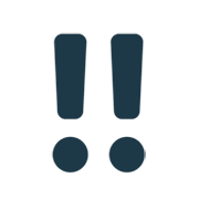 Emoji ‼️ Doppio Punto Esclamativo su Mozilla Firefox OS 2.5.