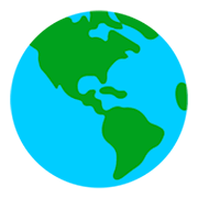 🌎 Emoji Globo Terráqueo Mostrando América en Mozilla Firefox OS 2.5.