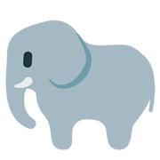 🐘 Emoji Elefante en Mozilla Firefox OS 2.5.