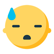 😓 Emoji Cara Con Sudor Frío en Mozilla Firefox OS 2.5.