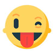 😜 Emoji Cara Sacando La Lengua Y Guiñando Un Ojo en Mozilla Firefox OS 2.5.