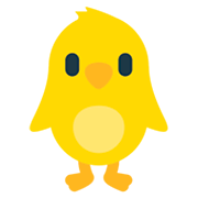 Emoji 🐥 Pulcino Visto Di Fronte su Mozilla Firefox OS 2.5.