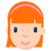 Emoji 👧 Bambina su Mozilla Firefox OS 2.5.