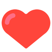 ❤️ Emoji Coração Vermelho na Mozilla Firefox OS 2.5.