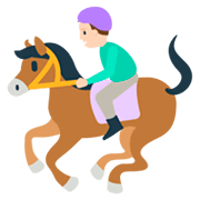 🏇 Emoji Pferderennen Mozilla Firefox OS 2.5.