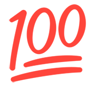 💯 Emoji 100 Punkte Mozilla Firefox OS 2.5.