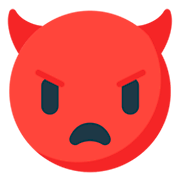 👿 Emoji Rosto Zangado Com Chifres na Mozilla Firefox OS 2.5.