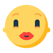 Emoji 😗 Faccina Che Bacia su Mozilla Firefox OS 2.5.