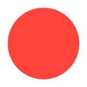 🔴 Emoji roter Kreis Mozilla Firefox OS 2.5.