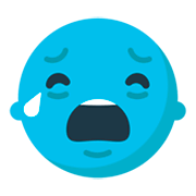 😭 Emoji Cara Llorando Fuerte en Mozilla Firefox OS 2.5.