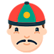 Emoji 👲 Uomo Con Zucchetto Cinese su Mozilla Firefox OS 2.5.