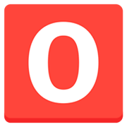 Großbuchstabe O in rotem Quadrat Mozilla Firefox OS 2.5.