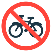 🚳 Emoji Proibido Andar De Bicicleta na Mozilla Firefox OS 2.5.