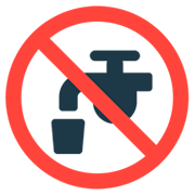 Emoji 🚱 Simbolo Di Acqua Non Potabile su Mozilla Firefox OS 2.5.