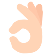 👌 Emoji Señal De Aprobación Con La Mano en Mozilla Firefox OS 2.5.