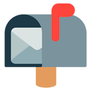 Emoji 📬 Cassetta Postale Aperta Bandierina Alzata su Mozilla Firefox OS 2.5.