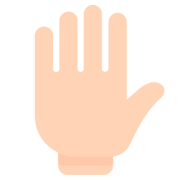 ✋ Emoji Mão Levantada na Mozilla Firefox OS 2.5.