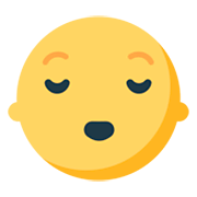 😌 Emoji Cara De Alivio en Mozilla Firefox OS 2.5.
