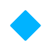 🔹 Emoji Rombo Azul Pequeño en Mozilla Firefox OS 2.5.