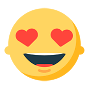 Emoji 😍 Faccina Con Sorriso E Occhi A Cuore su Mozilla Firefox OS 2.5.