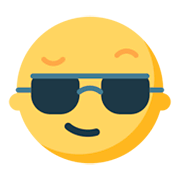 Emoji 😎 Faccina Con Sorriso E Occhiali Da Sole su Mozilla Firefox OS 2.5.
