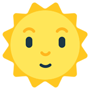 🌞 Emoji Sol Con Cara en Mozilla Firefox OS 2.5.