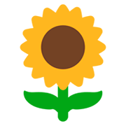 🌻 Emoji Sonnenblume Mozilla Firefox OS 2.5.