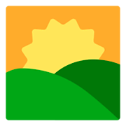 Emoji 🌄 Alba Sulle Montagne su Mozilla Firefox OS 2.5.