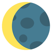 Emoji 🌘 Luna Calante su Mozilla Firefox OS 2.5.