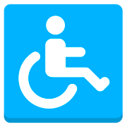 Émoji ♿ Symbole Accès Handicapés sur Mozilla Firefox OS 2.5.