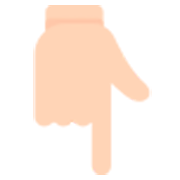 Emoji 👇 Indice Abbassato su Mozilla Firefox OS 2.5.